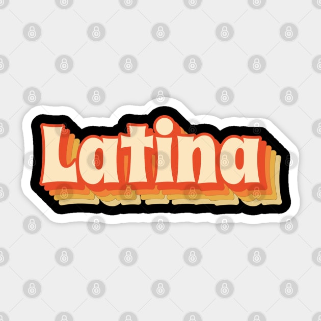 Latina Cool Latina Woman Sticker by divinoro trendy boutique